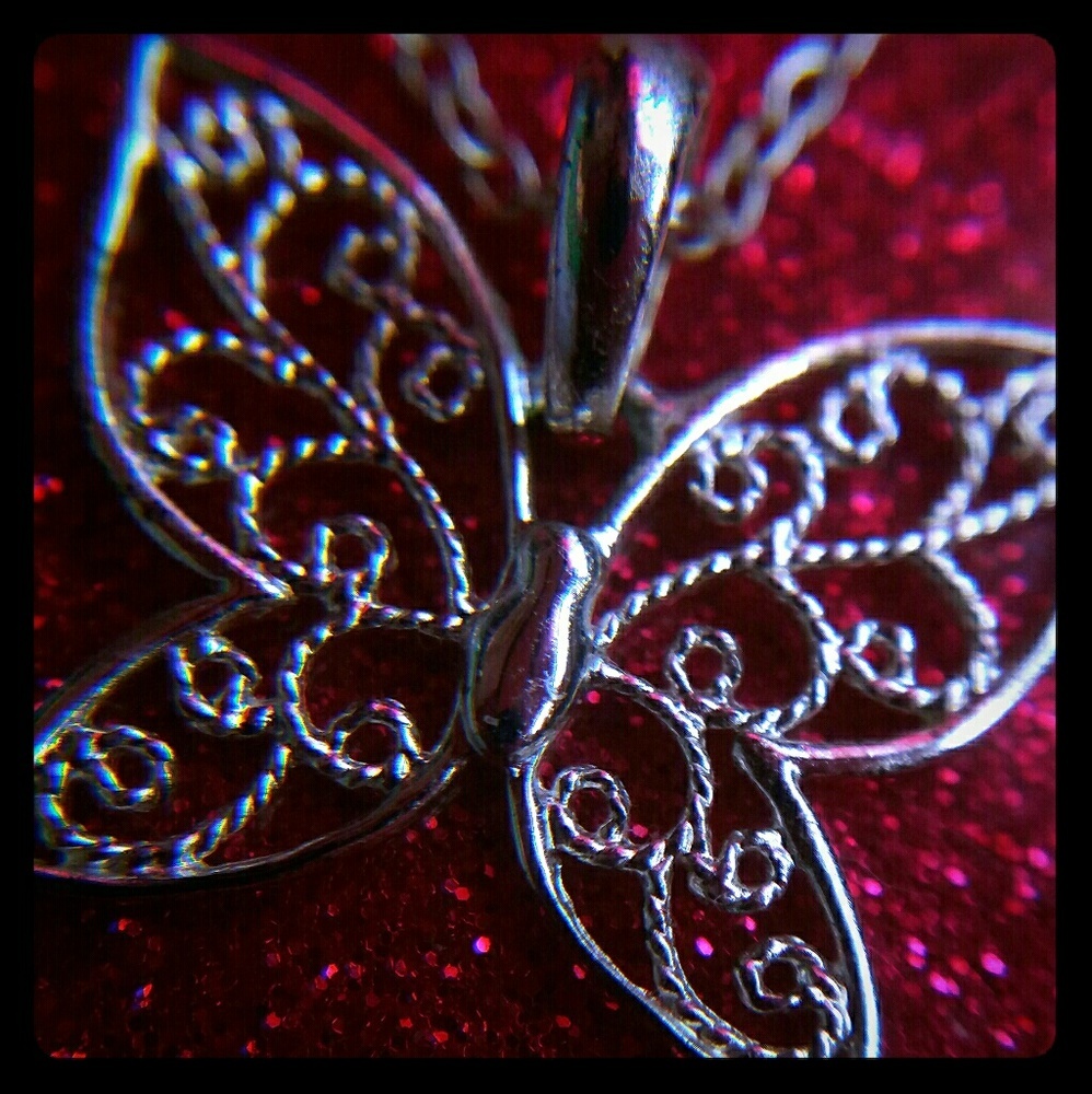 Butterfly necklace